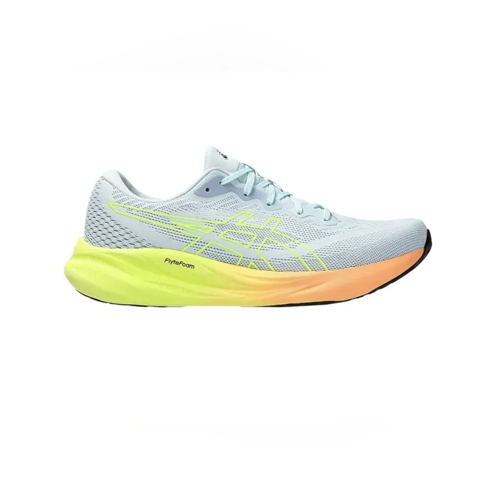 ASICS Women's Gel-Plus Paris Athletic Shoes - Cool Grey And Safety Yellow